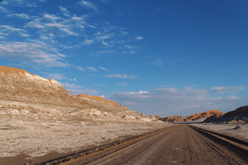 Atacama Desert in Chile.