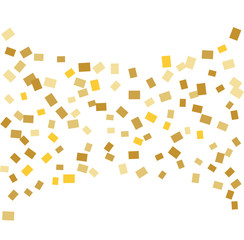 Celebration background template with colorful konfetti. Vector illustration