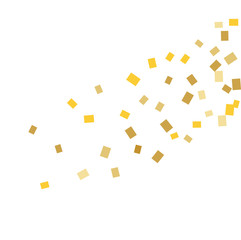 Celebration background template with colorful konfetti. Vector illustration