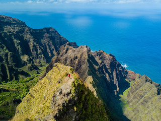 Awaawapuhi Trail Drone