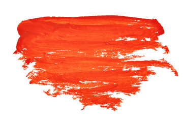 Paint for drawing. Spot. Smear. Isolated on white background. For your design. Bright.