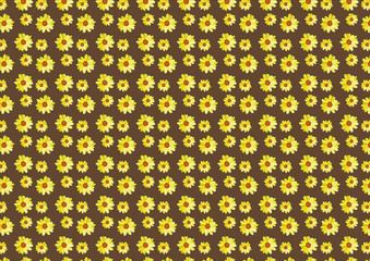 Abstract Daisy Background