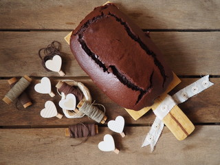 bizcocho de chocolate