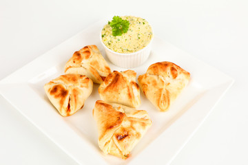 gefüllte Pizzabrötchen