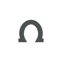 horseshoe icon. sign design
