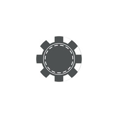 cogwheel icon. sign design