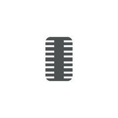 microphone icon. sign design