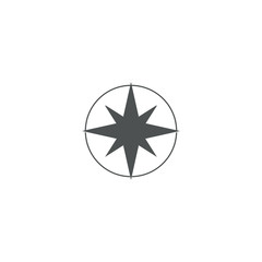 compass icon. sign design