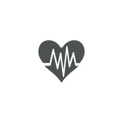 heart icon. sign design