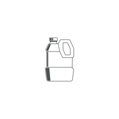 jerry can icon. sign design