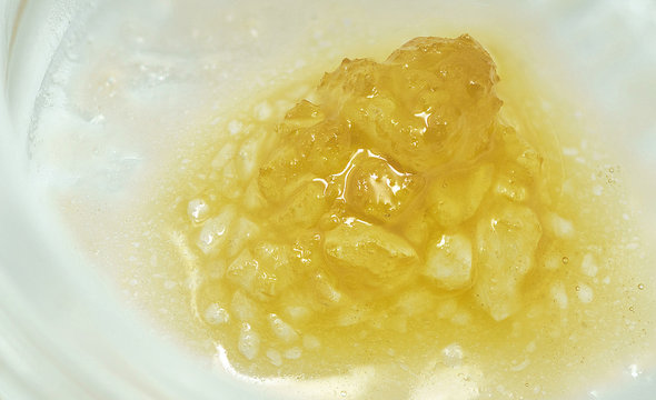 Crystalline Cannabis THC-A in Terpene Sauce