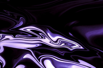 Marble ink colorful. Purple marble pattern of the blend of curves. Abstract pattern.