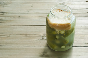 Pickled cucumbers