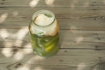 Pickled cucumbers