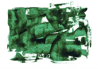 dark green knife acrylic texture, painting on paper texture art, abstract background, splashing, paint, ink, drop, stain