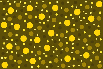 Polka Dot Pattern, Seamless, Abstract Background