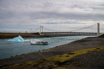 Jokulsarlon lagoon in Iceland