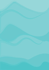 Sea green shades abstract background