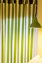 green lamp - ceiling light vintage.