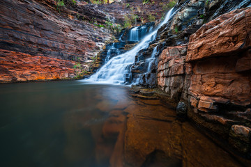 Karijini, National park, Fortescue Falls, Australien