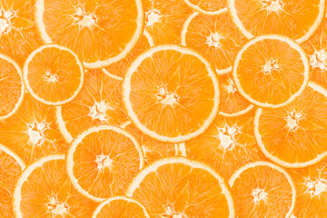 Slices of orange background