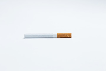 Cigarette isolated on a white background