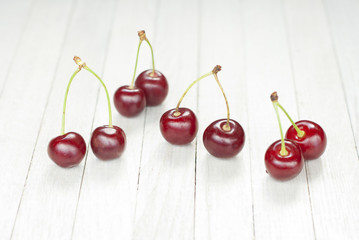 Obraz na płótnie Canvas Sour cherries