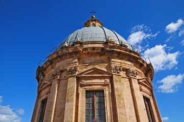 Fototapeta na wymiar Palermo, la cupola della cattedrale
