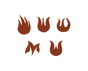 flame logo collection
