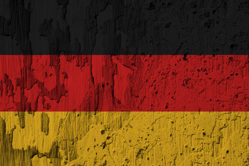 German flag grunge background texture