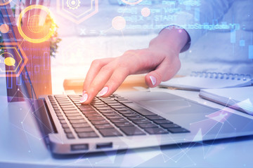 Programming, computing and web concept