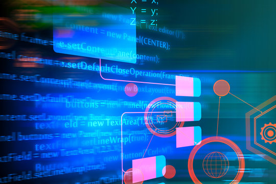 Abstract HTML background