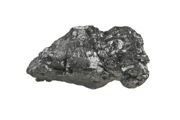 coal isolated on white background