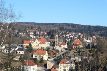 Sebnitz am Morgen 25.02.2018