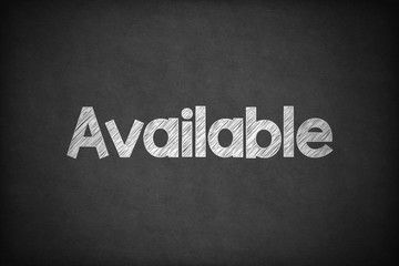 Obraz premium Available on Textured Blackboard.