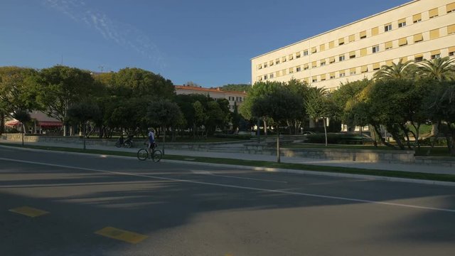 Obala kneza Branimira street and a park