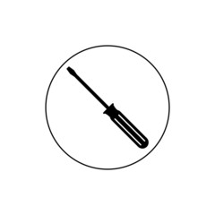 Screwdriver icon, logo