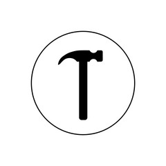The hammer icon, logo