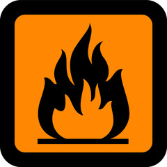 European standard Hazard old symbol for labeling