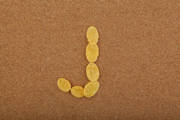 Corn Flakes Alphabet 