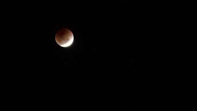 Super Blood Moon Eclipse video HD