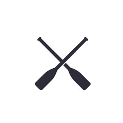 oars vector icon