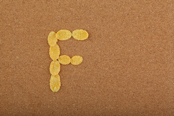 Corn Flakes Alphabet 