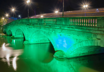 Bedford road Bridge at night