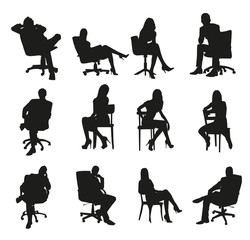 People Sitting On Chair