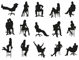 People Sitting On Chair