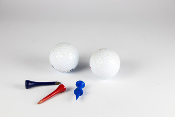 Golf Balls and Tees
