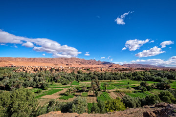 Morocco. Driving from Marrakesh to Merzouga
