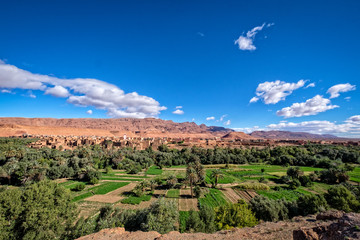 Morocco. Driving from Marrakesh to Merzouga