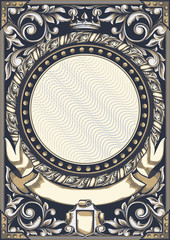 Ornate vintage decorative design